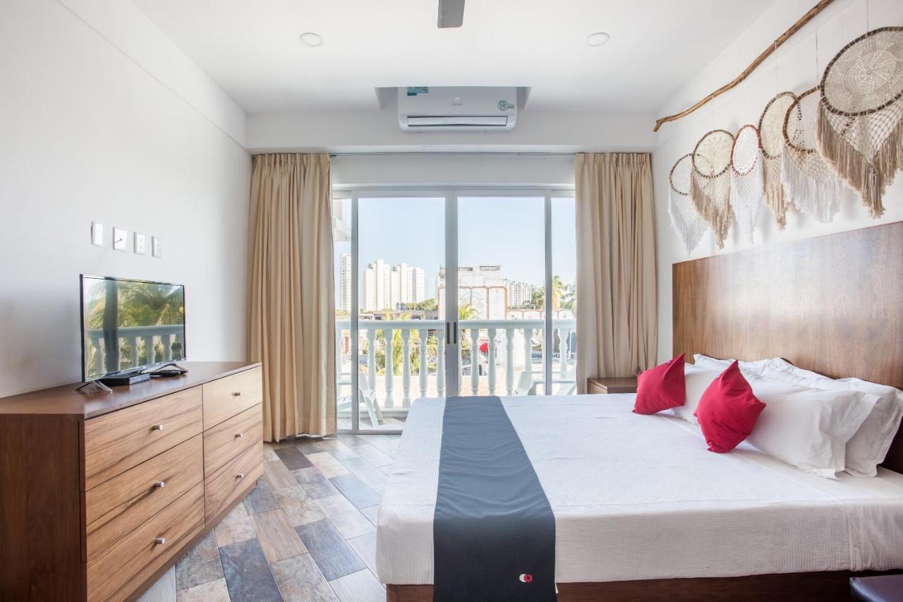 Capital O Cancun Ocean View, كانكون المظهر الخارجي الصورة A room at the hotel
